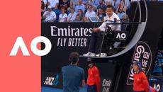Federer, Tsitsipas lose their cool (4R) | Australian Open 2019 - Videoclip.bg
