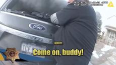 Dog Rescued From Burning Car Thanks Cop With Kisses - Videoclip.bg