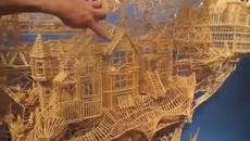 Сан Франциско направен от 200 000 клечки за зъби - Videoclip.bg