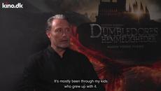 Interview: Mads Mikkelsen about 'Fantastic Beasts 3', Harry Potter and Jude Law | English subtitles - Videoclip.bg