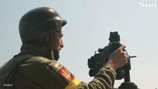 Ukraine troops blast Russian invaders with new US howitzers - Videoclip.bg