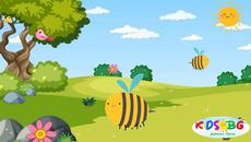 Пчеличка жу, жу , бръм - Детска песничка - Videoclip.bg