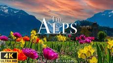 The Alps - Scenic Nature Film With Calming Music  (4K Video Ultra HD) - Videoclip.bg