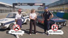 F1 Drivers Race Cars In Reverse ⏪ - Videoclip.bg
