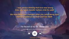 Maher Zain - For The Rest Of My Life (Lyrics Terjemahan)| Speed Up Tiktok Version - Videoclip.bg