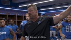 Postgame locker room celebration | Lions vs. Commanders - Videoclip.bg