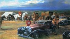 Chris Rea - Auberge (Alan Fearnley Αrtwork) - Videoclip.bg