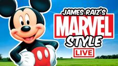 Drawing MICKEY MOUSE in a MARVEL STYLE! LIVE! - Videoclip.bg