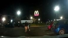 McDonalds fight in Sheerness - Videoclip.bg