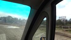 Перевернули новый самосвал Scania  8х4   Грузовой эвакуатор - Videoclip.bg