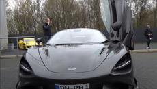 McLaren 765 LT Full carbon visits car event - Videoclip.bg