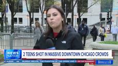 Teens takeover downtown Chicago, two shot | NewsNation Prime - Videoclip.bg