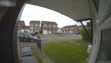 Woman Heading Home From Car Accidentally Trips and Falls on Walkway - Videoclip.bg