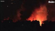 Massive blasts erupt in Beirut as latest round of Israeli airstrikes blitz city - Videoclip.bg