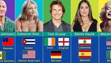 100 Celebrities Whose Ethnicity | You Didn't Know - Videoclip.bg