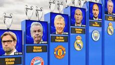 ALL UEFA Champions League Winner Coaches 1956-2024 - Videoclip.bg