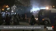 Georgia protests: President calls government illegitimate as thousands take to streets - Videoclip.bg