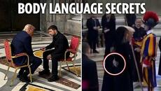 Trump's Zelensky meeting body language decoded and secret 'touching' moments with Melania - Videoclip.bg