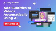 How to Add Subtitles to Videos Automatically using AI | With FFmpeg + AssemblyAI + n8n - Videoclip.bg