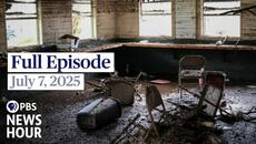 PBS News Hour full episode, July 7, 2025 - Videoclip.bg