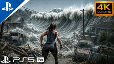 TSUNAMI SURVIVAL (TOMB RAIDER) – PS5 PRO™ GAMEPLAY | 4K 60FPS - Videoclip.bg