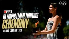 Olympic Flame Lighting Ceremony | Milano Cortina 2026 - Videoclip.bg