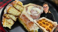 КАНЕЛЕНИ РУЛЦА | Много пухкави и ароматни | Вкусни рецепти с Таня - Videoclip.bg