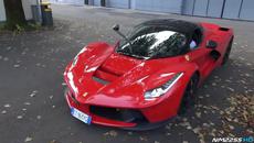 Едно Ферари с цвят червен - Ferrari Loud Revving & Sound - Videoclip.bg