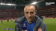 Интервю с Бербатов след мача - Arsenal vs Monaco 1:3 - Videoclip.bg