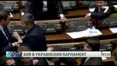 Ужас! Бой в парламента на Украйна - Украинският парламент пак стана боксов ринг - Videoclip.bg